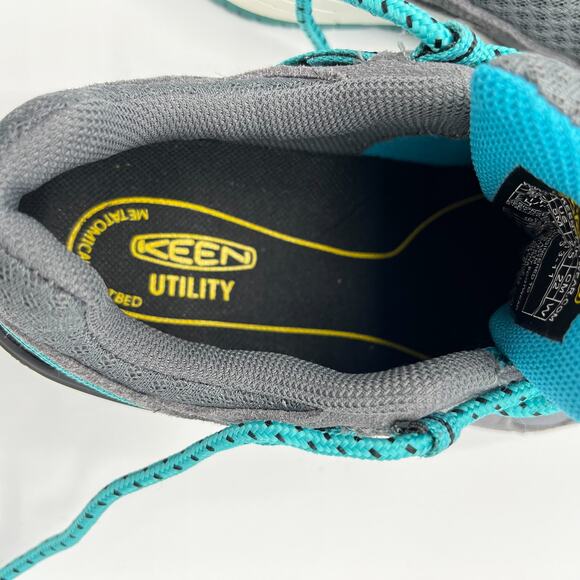 Keen Utility Women's Springfield Aluminum Toe Safety Shoe in Grey Size 5M - Picture 7 of 9